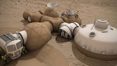 Mars’ta maya ve jelatinle 3D yazıcılı konut devrimi