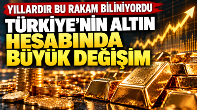 Yıllardır bu rakam biliniyordu: Türkiye'nin altın hesabında büyük değişim