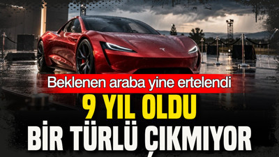 9 yıl oldu, bir türlü çıkmıyor: Beklenen araba yine ertelendi