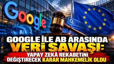 Google ile AB arasında veri savaşı: Yapay zekâ rekabetini değiştirecek karar mahkemelik oldu