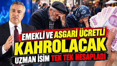 SGK uzmanı Özgür Erdursun’dan akılalmaz hesap: Emekli ve asgari ücretli kahrolacak