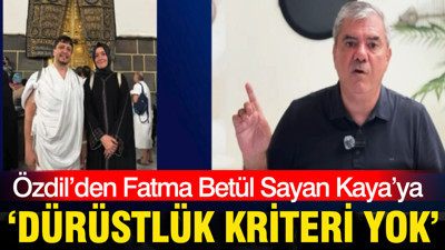 Yılmaz Özdil’den Fatma Betül Sayan Kaya’ya sert sözler: 'Dürüstlük kriteri yok'