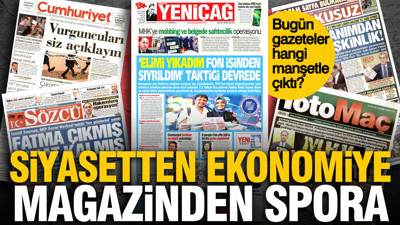 30 Eylül Çarşamba günü: Gazeteler hangi manşetle çıktı?