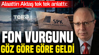 Alaattin Aktaş tek tek anlattı: Fon vurgunu göz göre göre geldi