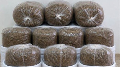 Antalya’da 400 kilogram kaçak tütün bulundu