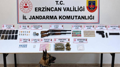 Erzincan’da zehir tacirlerine operasyon: 10 gözaltı