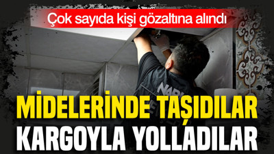 Midelerinde taşıdılar, kargoyla yolladılar: Zehir tacirlerinin 'pes' dedirten oyunu bozuldu