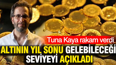 Tuna Kaya altının yıl sonu gelebileceği seviyeyi açıkladı: Rakam verdi