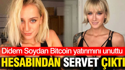 Ünlü oyuncu Didem Soydan Bitcoin yatırımını unuttu: Bir anda servet sahibi oldu