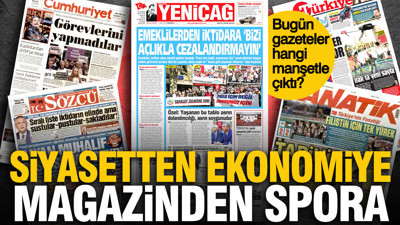 1 Ekim Perşembe günü: Gazeteler hangi manşetle çıktı?