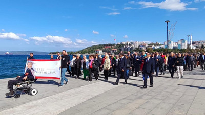 Çanakkale’de anlamlı yürüyüş: Bu kez büyükler için adım attılar