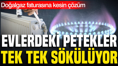 Evlerdeki petekler tek tek sökülüyor: Doğalgaz faturasına kesin çözüm