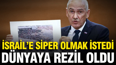 İsrail’e siper olmak istedi, Dünyaya rezil oldu: Slovenya Başbakanı'na soğuk duş