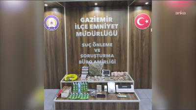 İzmir'de uyuşturucu tacirlerine operasyon: 2 gözaltı