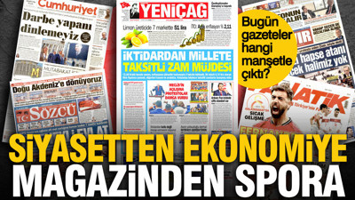2 Ekim Cuma günü: Gazeteler hangi manşetle çıktı?