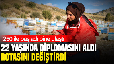 22 yaşında diplomasını aldı, rotasını değiştirdi: 250 ile başladı bine ulaştı