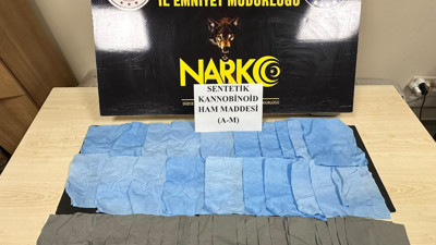 Peçetelerin içinden 4 milyonluk uyuşturucu çıktı: Otobüs terminalinde yakalandı