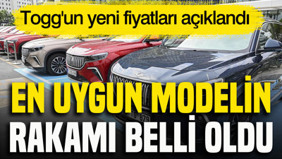 Togg'un yeni fiyatları açıklandı: En uygun modelin rakamı belli oldu