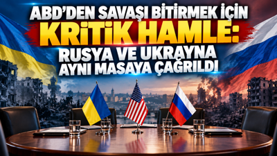 ABD’den savaşı bitirmek için kritik hamle: Rusya ve Ukrayna aynı masaya çağrıldı