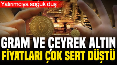 Altın fiyatları bugün ne kadar? Gram altın, çeyrek altın kaç TL oldu? (4 Ekim)