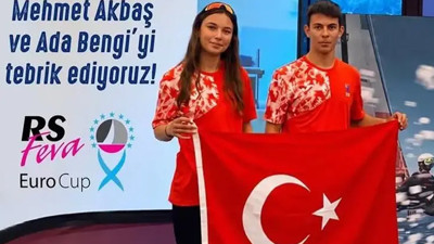 Milli yelkenciler Avrupa Şampiyonası'nda gümüş madalya kazandı