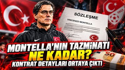Montella'nın tazminati ne kadar? Kontrat detayları ortaya çıktı