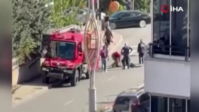 İtfaiye aracının çarptığı çocuk ağır yaralandı