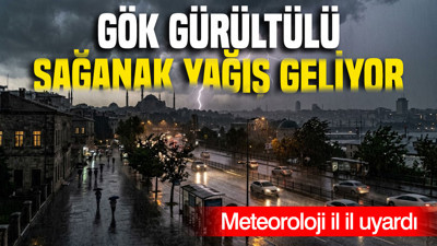 Meteoroloji il il uyardı: Gök gürültülü sağanak yağış geliyor (5 Ekim 2026)