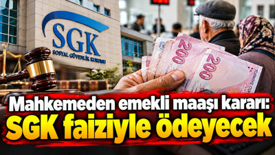 SGK, emekli maaşını faiziyle geri ödeneyecek: Silinen günler geri geldi