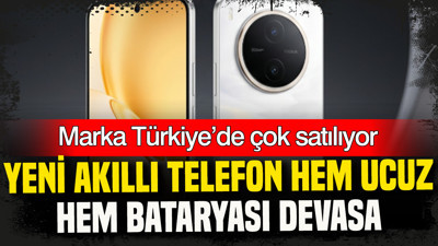 Yeni akıllı telefon hem ucuz, hem bataryası devasa: Türkiye’de çok satılıyor