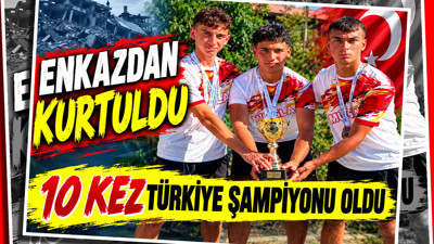 Enkazdan kurtuldu: 10 kez Türkiye şampiyonu oldu