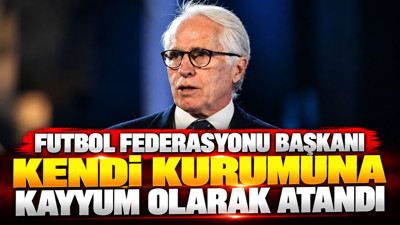 Futbol Federasyonu Başkanı kendi kurumuna kayyum olarak atandı