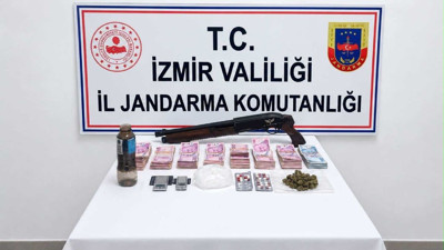 İzmir’de uyuşturucu tacirlerine operasyon