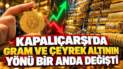 Kapalıçarşı’da akşam altın fiyatları değişti: Gram altın, çeyrek altın kaç TL oldu? (6 Ekim)