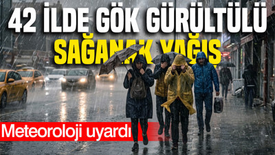 Meteoroloji uyardı: 42 ilde gök gürültülü sağanak yağış (6 Ekim 2026)