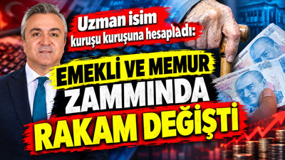 SGK uzmanı Özgür Erdursun emekli ve memur maaşını kuruşu kuruşuna hesapladı