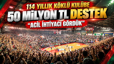 114 yıllık köklü kulübe 50 milyon TL'lik anlamlı destek