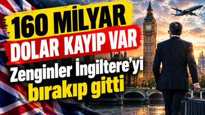 160 milyar dolar kayıp var: Zenginler İngiltere’yi bırakıp gitti