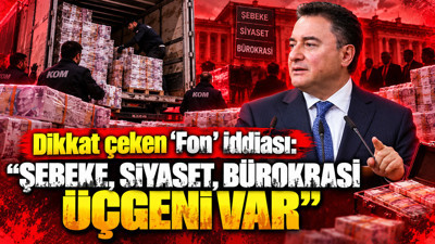 Babacan'dan dikkat çeken 'fon' iddiası: 'Şebeke, siyaset, bürokrasi üçgeni var'