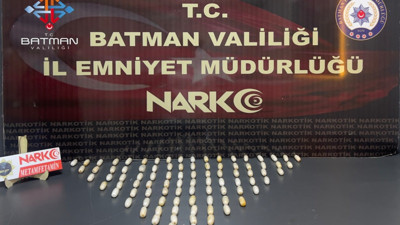 Midesinden 91 parça metamfetamin çıktı