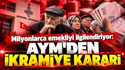 Milyonlarca emekliyi ilgilendiriyor: AYM'den ikramiye kararı