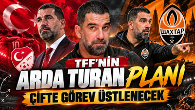 TFF'nin Arda Turan planı: Çifte görev üstlenecek