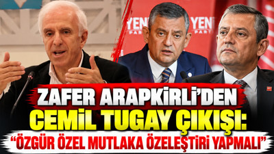 Zafer Arapkirli'den Cemil Tugay çıkışı: "Özgür Özel mutlaka özeleştiri yapmalı"