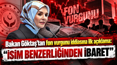 Bakan Mahinur Göktaş'tan fon iddiasına ilk açıklama