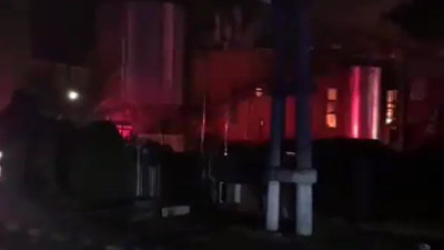 Balıkesir'de yağ fabrikasında yangın