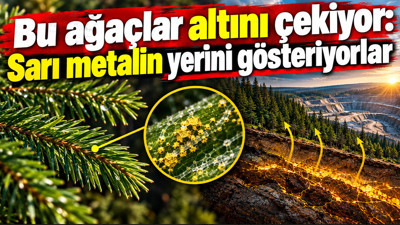 Bu ağaçlar altını çekiyor: Sarı metalin yerini gösteriyorlar