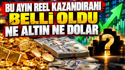 Bu ayın reel kazandıranı belli oldu: Ne altın ne dolar