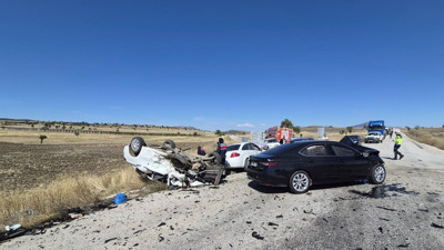 Burdur'da zincirleme kaza: 1 ölü 4 yaralı