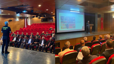 Elazığ’da muhtarlara uyuşturucuyla mücadele eğitimi verildi