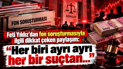 Feti Yıldız'dan savcılığa "fon soruşturması" uyarısı
